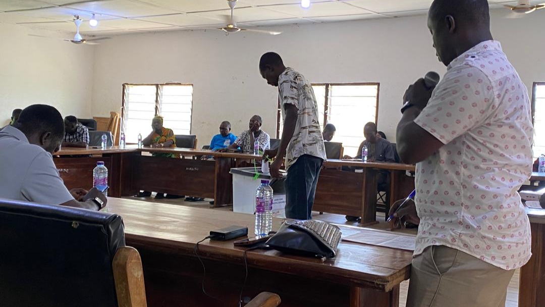 ELECTION OF PRESIDING MEMBER (PM) OF ASSIN FOSO MUNICIPAL ASSEMBLY