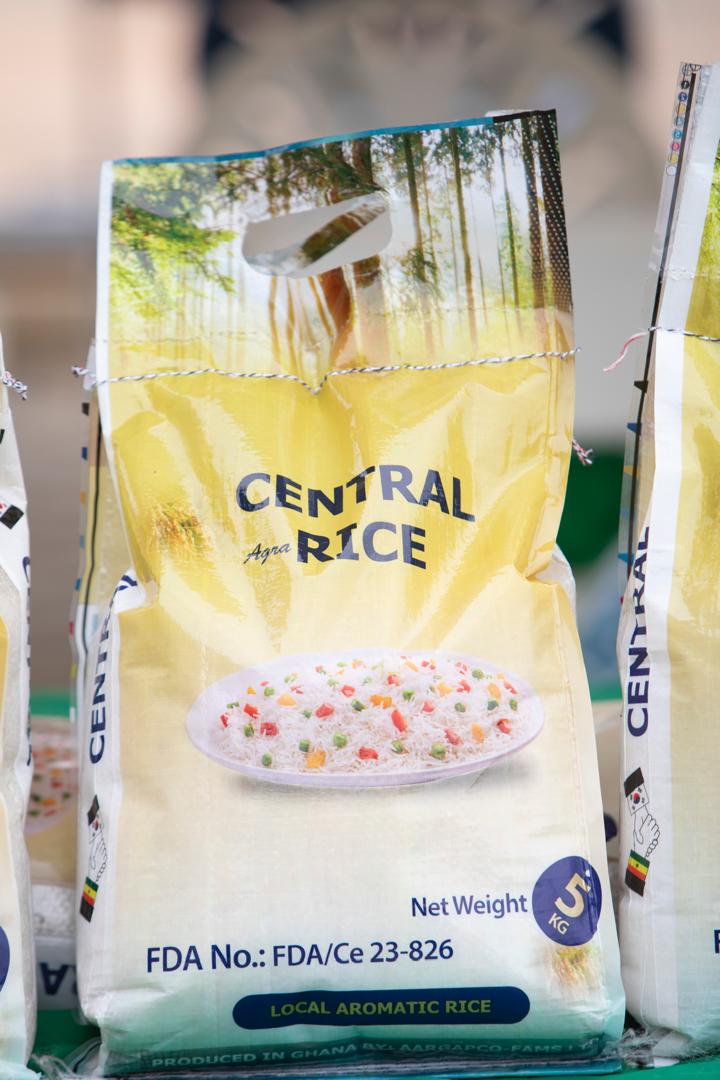 Central AGRA Rice launched, at Assin Akropong in the Assin Foso Municipality