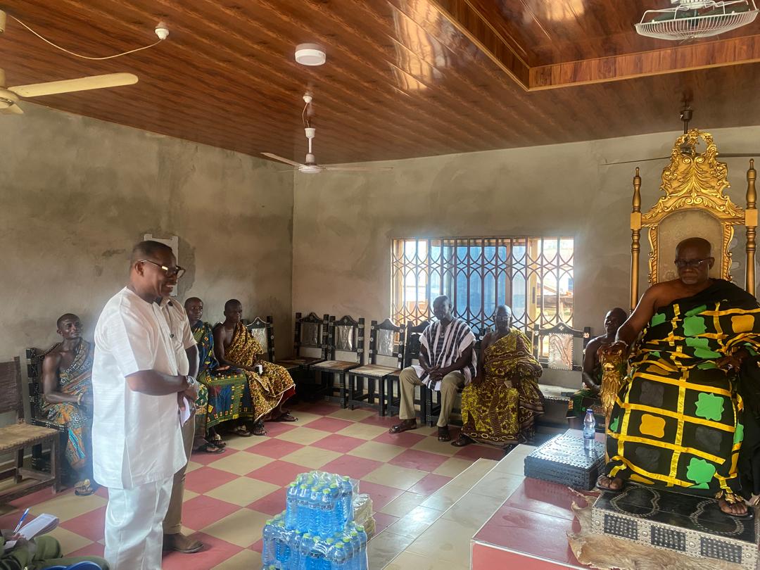 COURTESY CALL ON NANANOM BY THE MCE