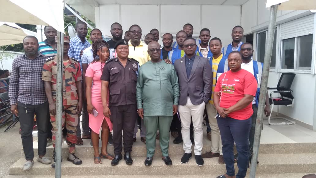 MUSEC VISIT TO THE ELECTORAL COMMISSION LIMITED VOTERS REGISTRATION CENTER