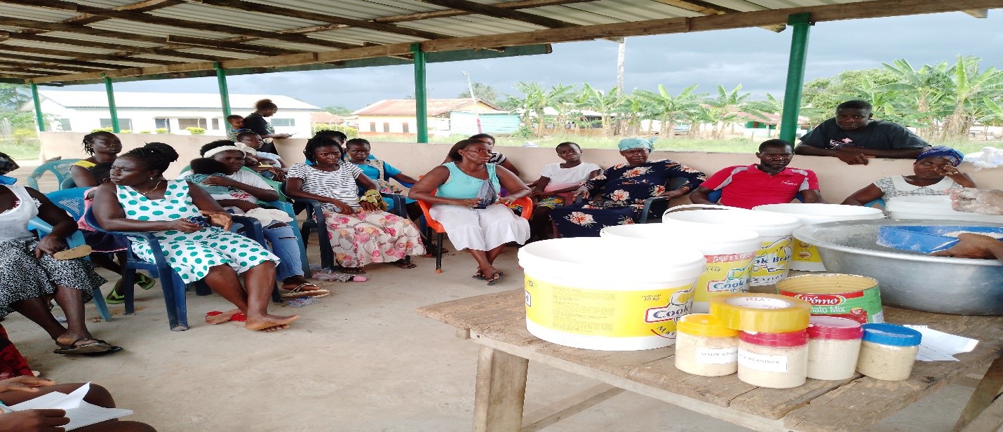 WOMEN IN AGRIC DEVELOPMENT SECTOR - PREPARATION OF WINNIEMIX (2ND QUARTER)