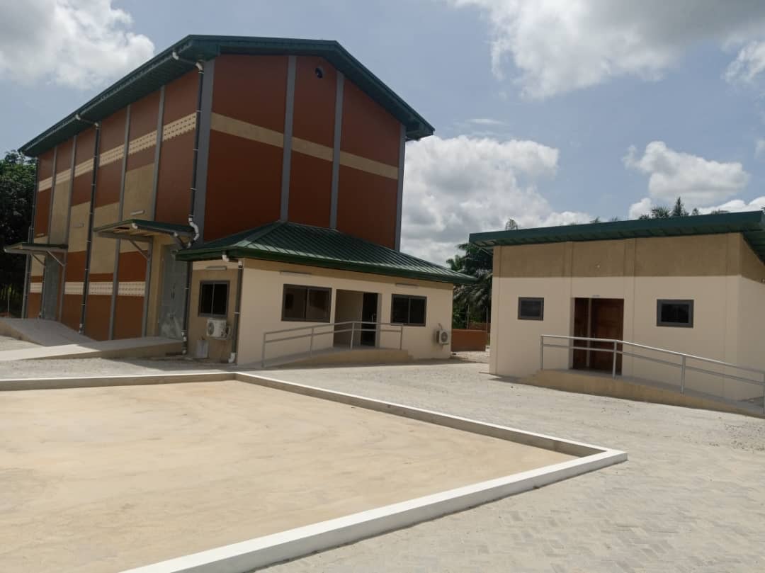 Assin Akropong Rice Factory at Assin Akropong. Funded by Government of Ghana and Korean Republic
